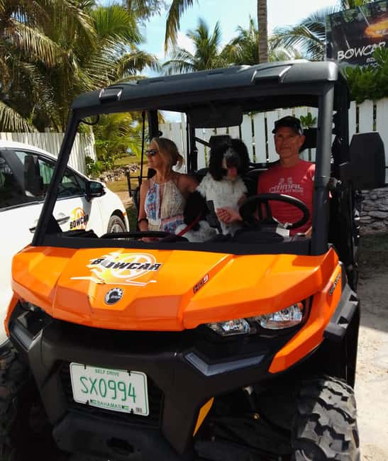Image N°7 de Exuma, Bahamas : Location de Buggy 6 places avec haut-parleur Bluetooth activité à Nassau, Bahamas, publiée par le prestataire
