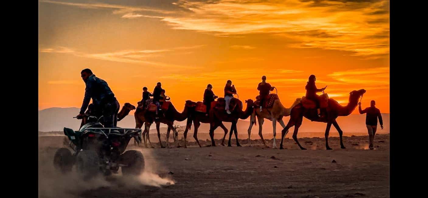 imagen n.º 6 de Marrakech: Cena-espectáculo en el desierto de Agafay, paseo en camello, 1 hora en buggy actividad en Marrakech, subida por el proveedor