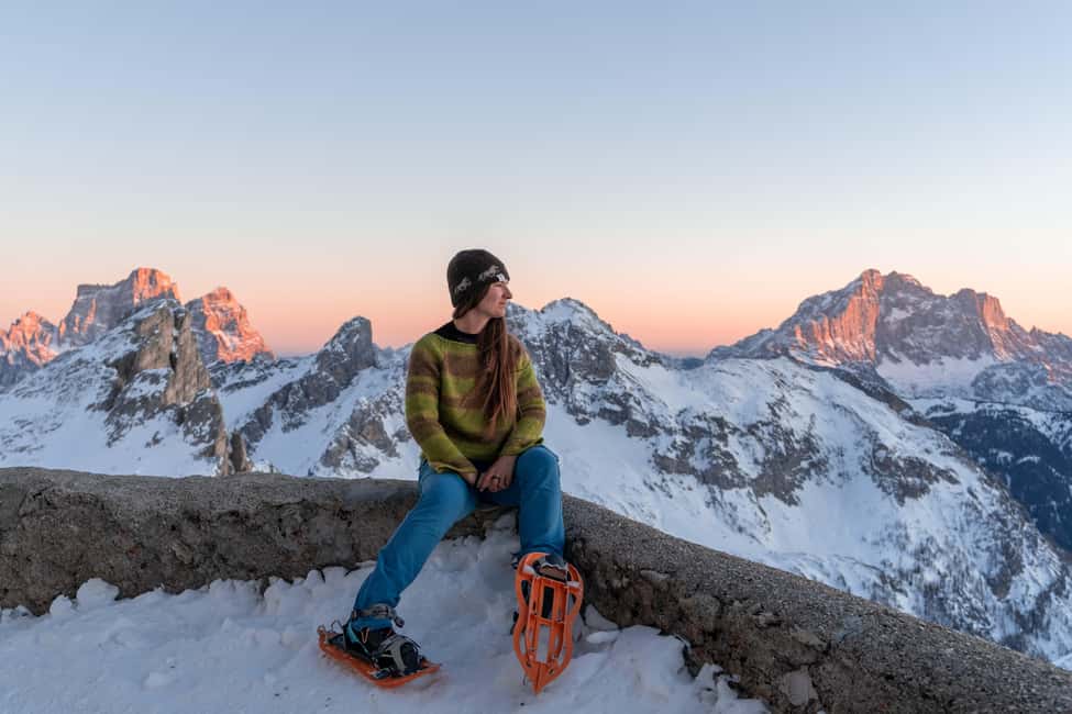 billede nr.8 af aktiviteten En dags vandring med snesko for at opdage Dolomitterne i Mareson, uploadet af udbyder