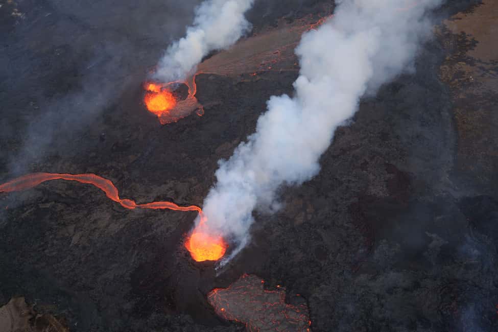 Image N°8 de Depuis Reykjavik : Excursion en hélicoptère dans la Nouvelle Région Volcanique activité à Reykjavík, publiée par le prestataire