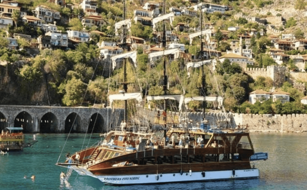 image n.6 of Alanya: Catamaran Boat Tour with Snorkeling and BBQ Lunch activity in Alanya, uploaded by supplier