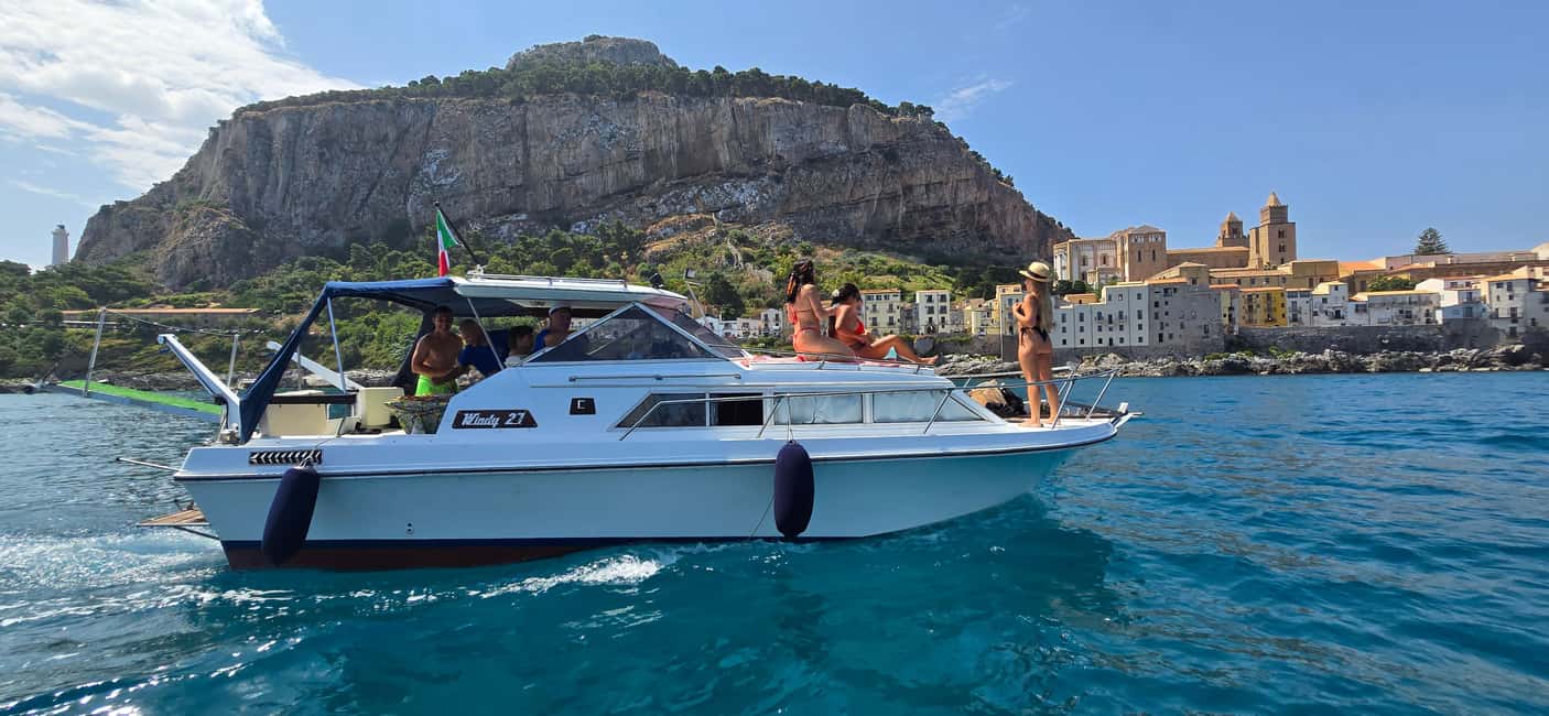 image n.2 of Cefalù: Coast-to-coast boat day trip with snorkeling and aperitif activity in Cefalù, uploaded by supplier