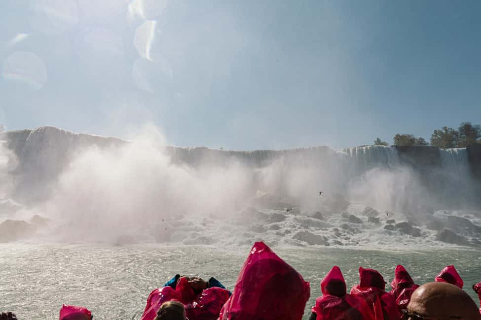 Obraz nr 20 z atrakcji Wodospad Niagara: wczesny dostęp łodzią i wycieczka za wodospadem w Wodospad Niagara w Kanadzie, przesłany przez organizatora