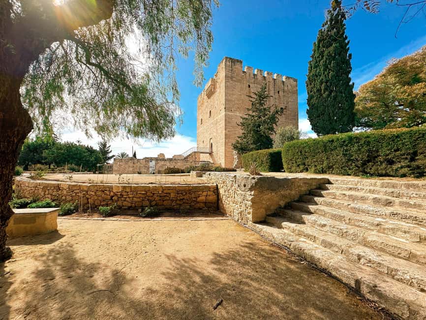Image N°14 de Au départ de Paphos : Voyage à Limassol avec Kourion et le château de Kolossi activité à Kolóssi, publiée par le prestataire