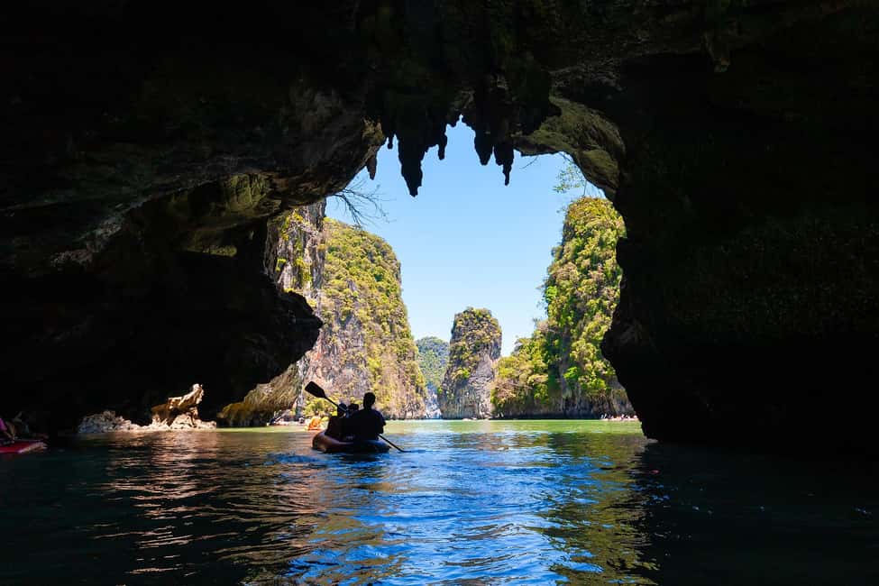 afbeelding n.4 van Van Phuket: Phang Nga Bay en kanotocht per grote boot activiteit in Golf van Thailand, geüpload door aanbieder