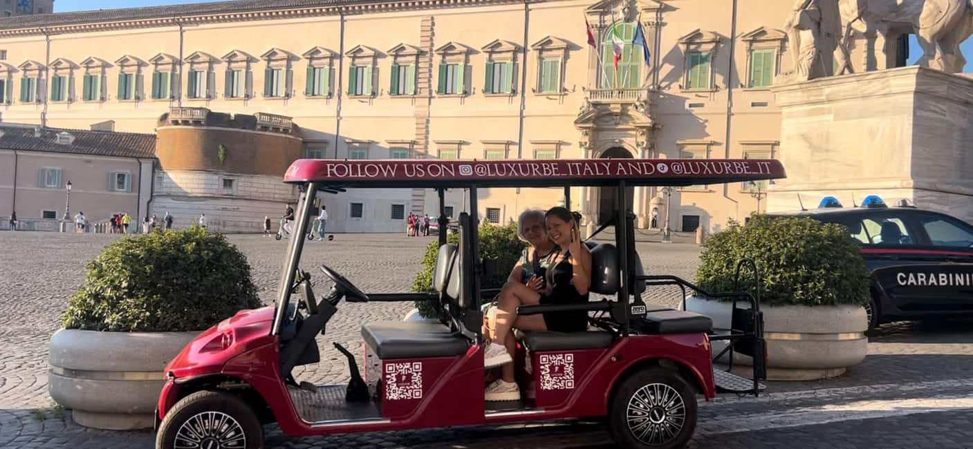 Image N°4 de Rome : visite en voiturette de golf des places et fontaines activité à Rome, publiée par le prestataire