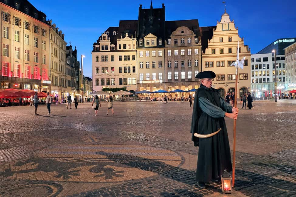 Bild Nr. 7 von Leipzig: 1,5-stündige öffentliche Tour mit Nachtwächter Bremme Aktivität in Leipzig, hochgeladen vom Anbieter