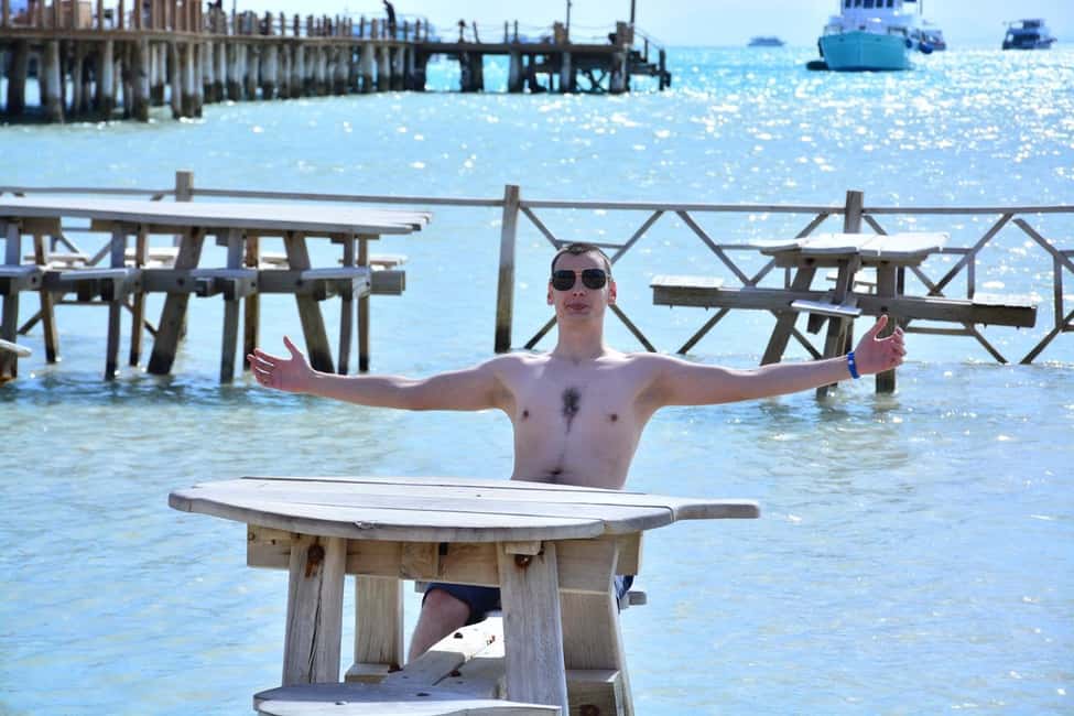 Immagine nº 21 di Hurghada: Escursione di un giorno a Orange Bay con sport acquatici e pranzo attività a Governatorato del Mar Rosso, caricata dal fornitore