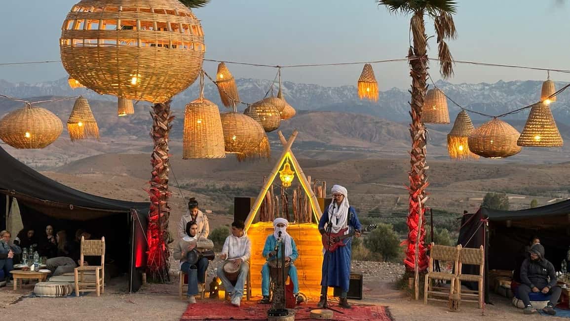 imagen n.º 9 de Marrakech: Cena-espectáculo en el desierto de Agafay, paseo en camello, 1 hora en buggy actividad en Marrakech, subida por el proveedor
