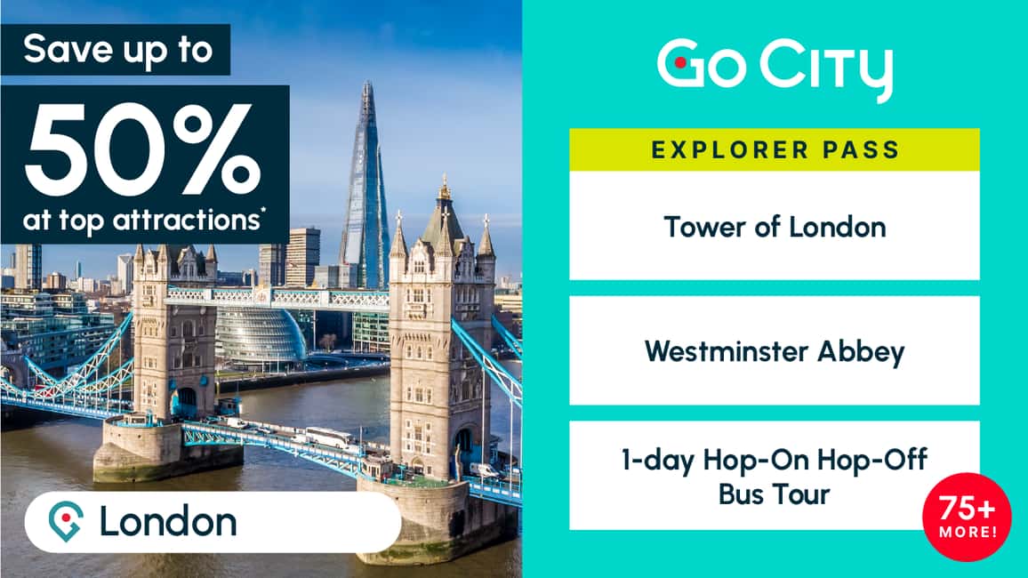 Obraz nr 2 z atrakcji Londyn: Go City Explorer Pass® - bilety do 2-7 atrakcji w Londyn, przesłany przez organizatora
