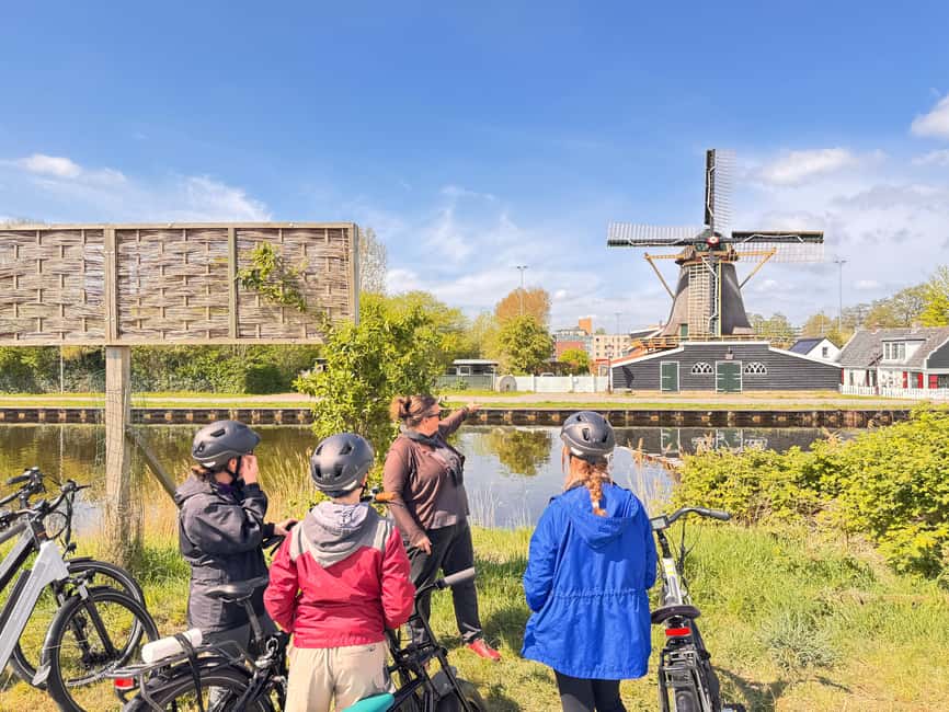 Obraz nr 2 z atrakcji Z Amsterdamu: Młyny w Zaanse Schans i nie tylko – wycieczka rowerowa z e-rowerami w Amsterdam, przesłany przez organizatora