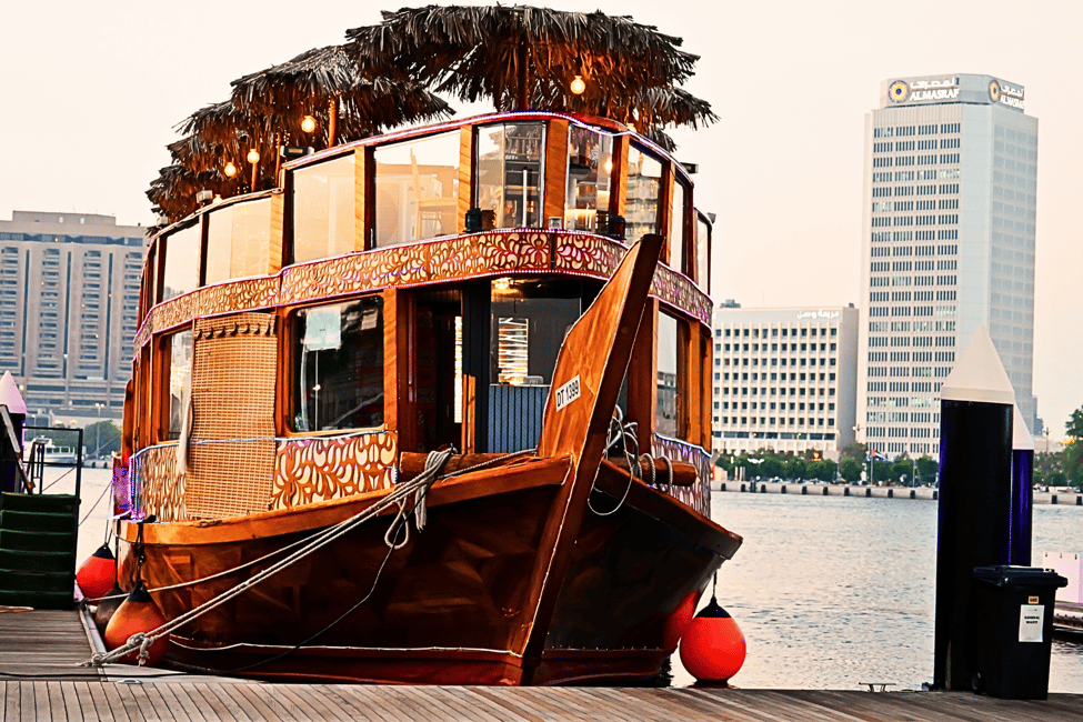 image n.9 of Dubai: Dhow Cruise Dinner at Creek, Marina with Upper deck activity in Dubai, uploaded by supplier