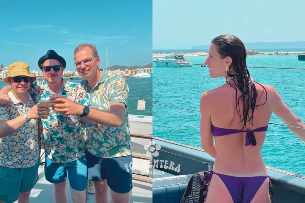 Image N°7 de Ibiza : croisière à Formentera avec paella, open bar et sports nautiques activité à Ibiza (ville), publiée par le prestataire