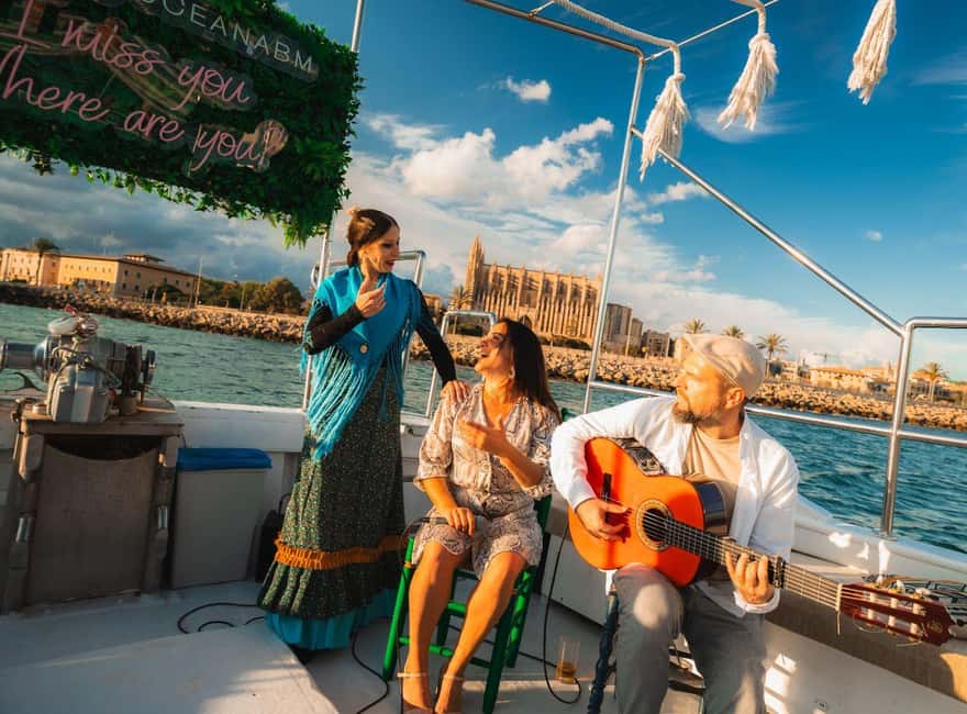 bild nr.4 av flamenco-Palma: Båttur med live flamencoshow aktivitet i Palma de Mallorca, uppladdad av arrangören