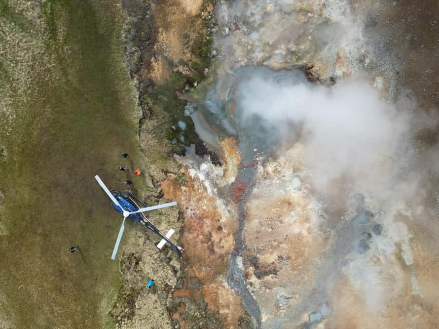 Bild Nr. 7 von Von Reykjavik aus: Feuer und Eis Helikopter Tour mit 2 Landungen Aktivität in Suðurland, Island, hochgeladen vom Anbieter