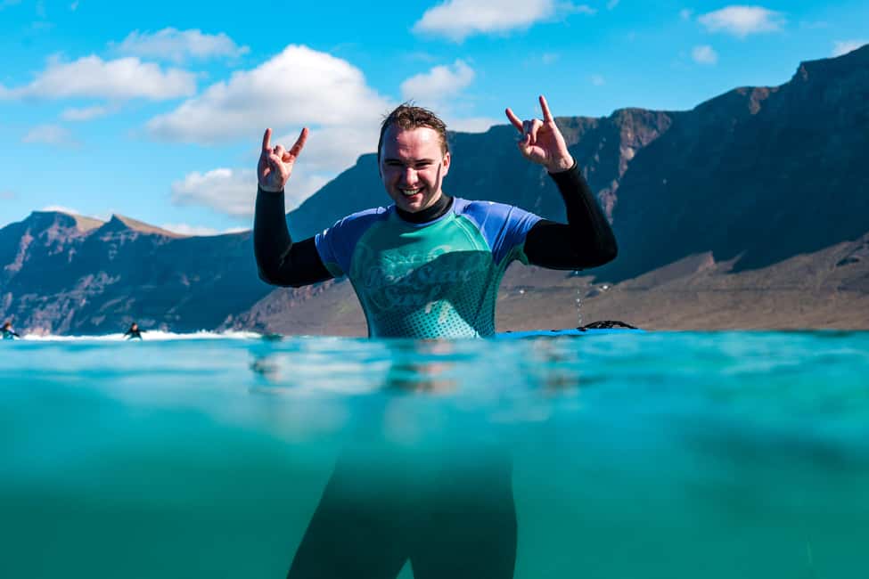 image n.12 of Lanzarote: Famara Beach Surfing Lesson for All Levels activity in Caleta de Famara, uploaded by supplier