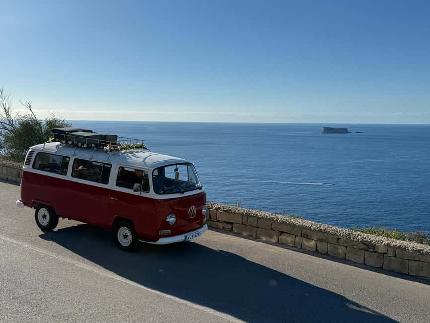 bild nr.2 av Malta: Privat VW-husbil med chaufför och luftkonditionering aktivitet i Il-Mellieħa, uppladdad av arrangören