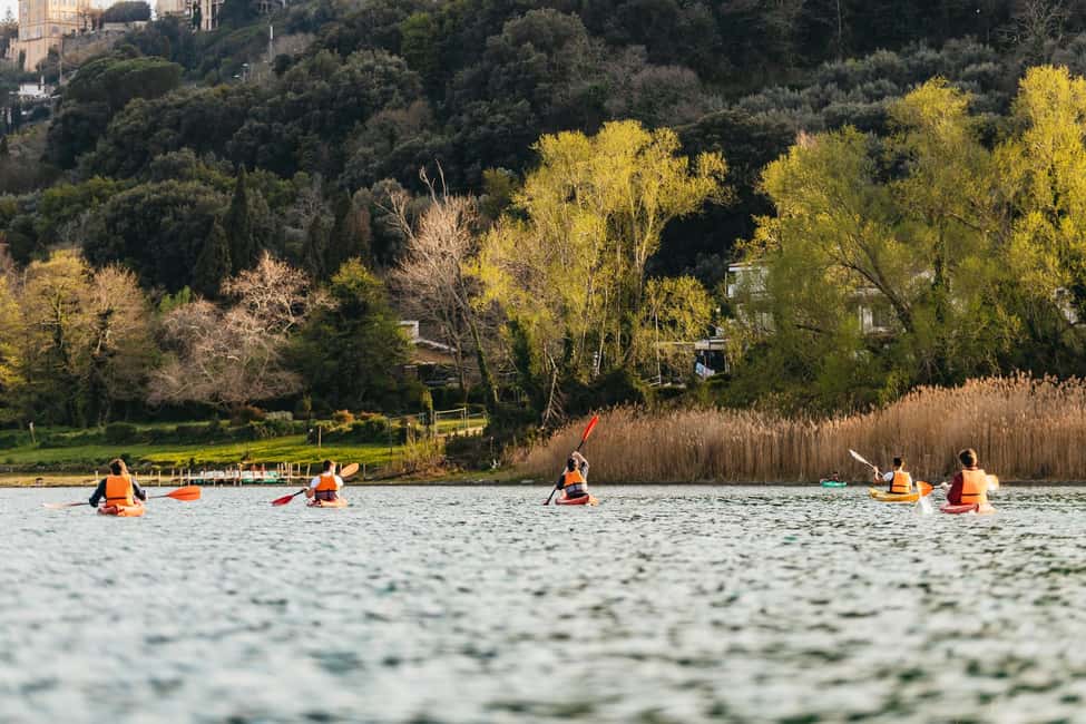Image N°6 de Rome : Lac des Papes, excursion en kayak avec baignade et pizza romaine activité à Latium, publiée par le prestataire