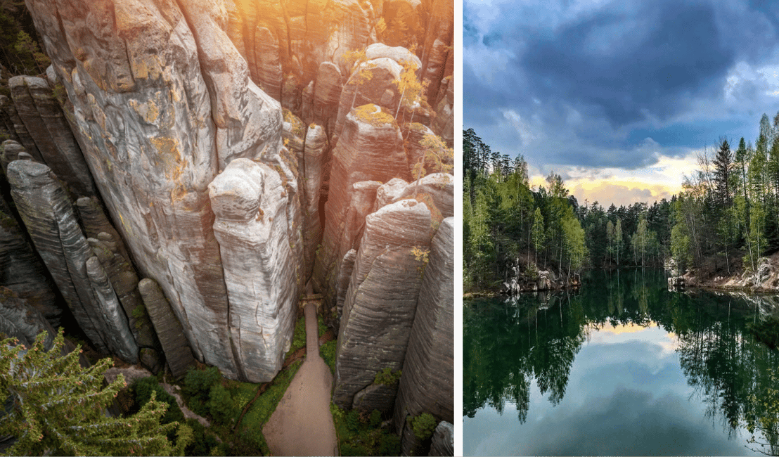 image n.1 of From Wroclaw: Adršpach Rock City Trip with Private Driver activity in Adršpach, uploaded by supplier