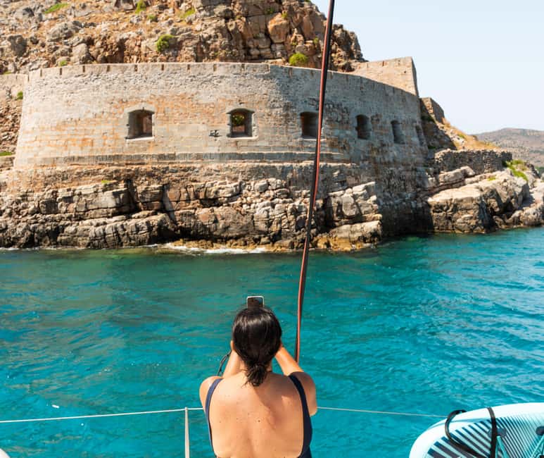 imagem n.4 de Agios Nikolaos: Catamarã Spinalonga e Kolokytha com refeição atividade em Ágios Nikolaos, carregada pelo fornecedor