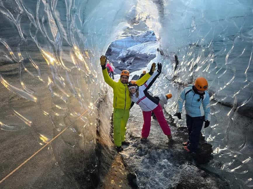 afbeelding n.2 van Vanuit Vik: Myrdalsjokull gletsjer en Katla ijsgrottentocht activiteit in Suðurland, IJsland, geüpload door aanbieder