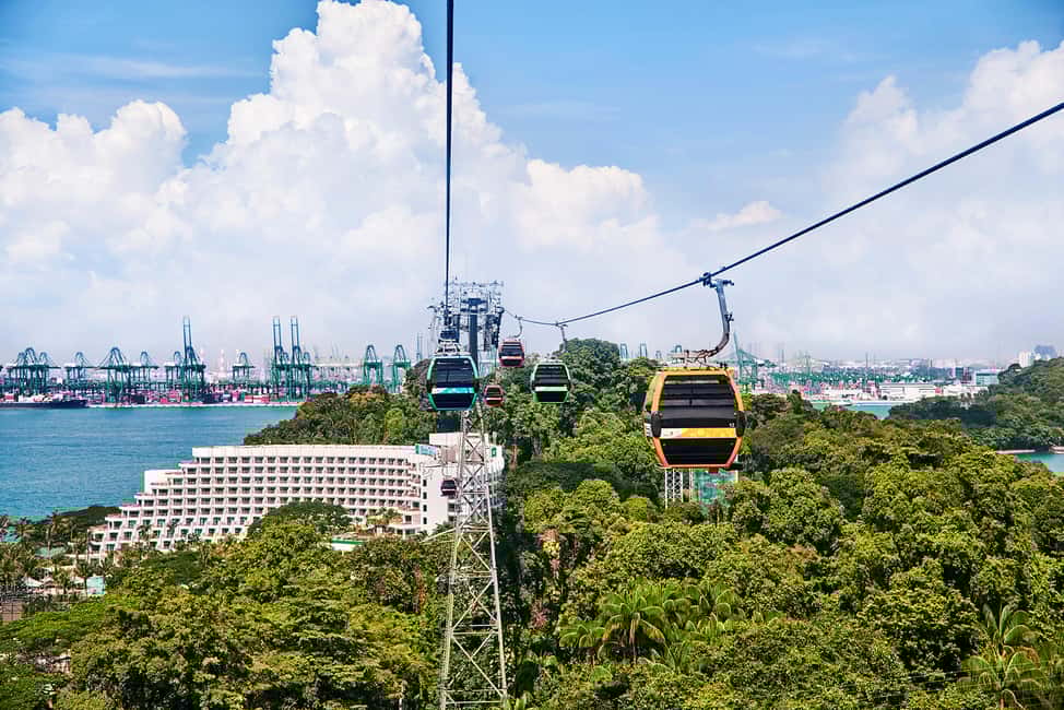 image n.5 of Singapore: Sentosa Cable Car Sky Pass Ticket activity in Singapore, uploaded by supplier