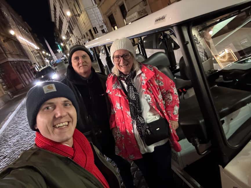 Image N°11 de Rome : Visite touristique nocturne en voiturette de golf privée et Aperitivo activité à Rome, publiée par le prestataire