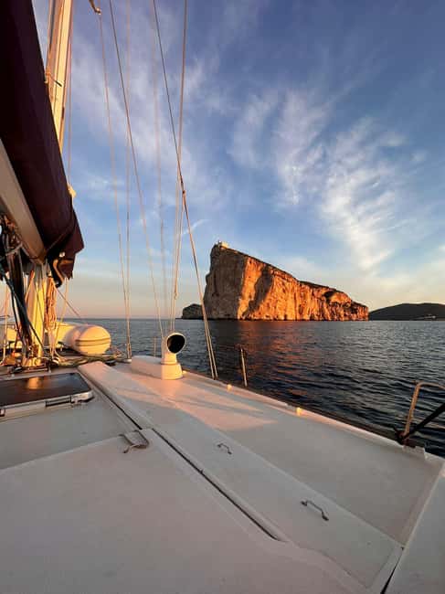 image n.2 of Half Day tour Alghero - 15 m Sailing boat activity in Sardinia, uploaded by supplier