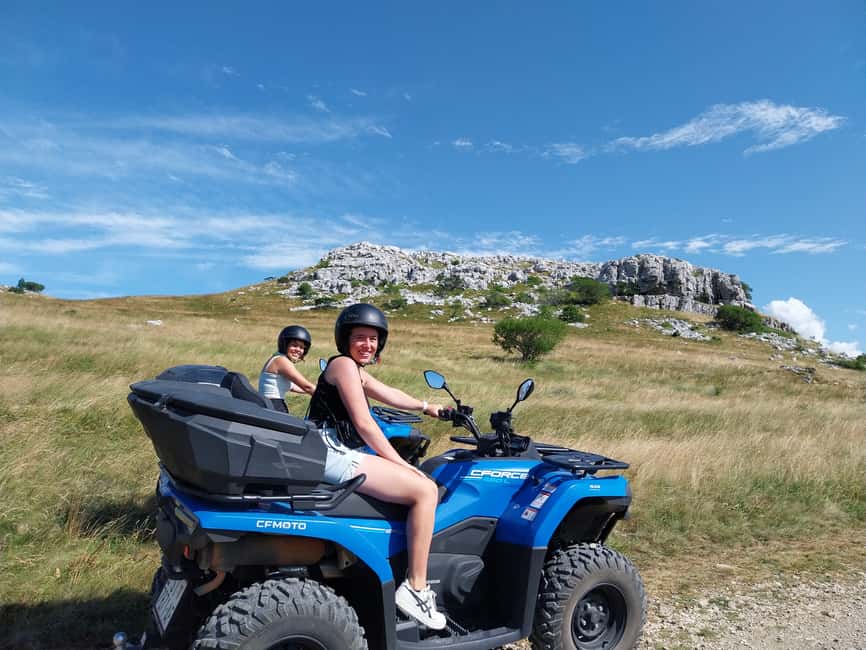 Image N°13 de Depuis Split : Aventure en quad dans le parc naturel de Dinara avec baignade activité à Split, publiée par le prestataire