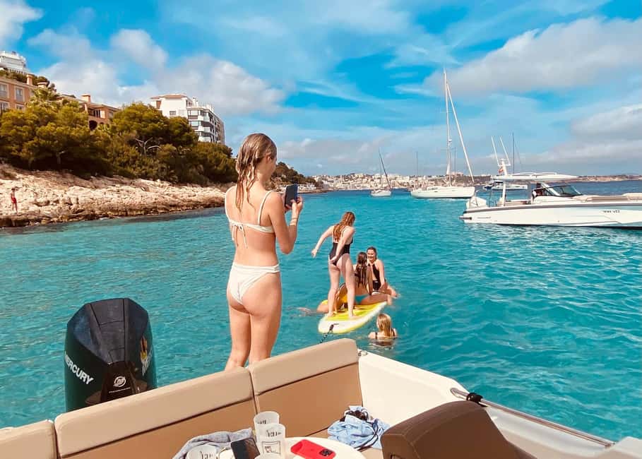 image n.7 of Palma: Private Boat Tour in Mallorca with Snorkel and Paddle activity in Calvià, uploaded by supplier