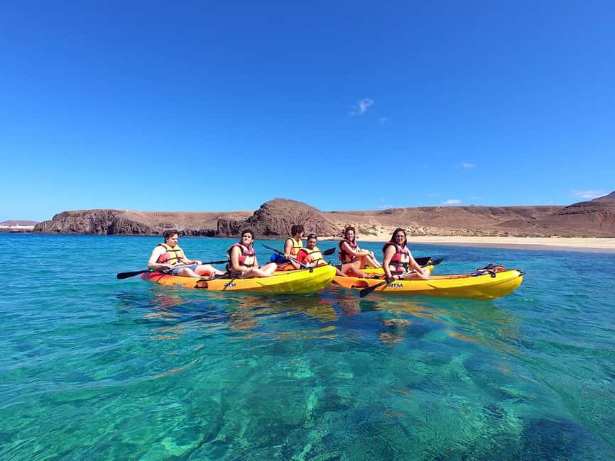 afbeelding n.7 van Lanzarote: kajakken en snorkelen bij Papagayo Beach activiteit in Yaiza, Lanzarote, geüpload door aanbieder