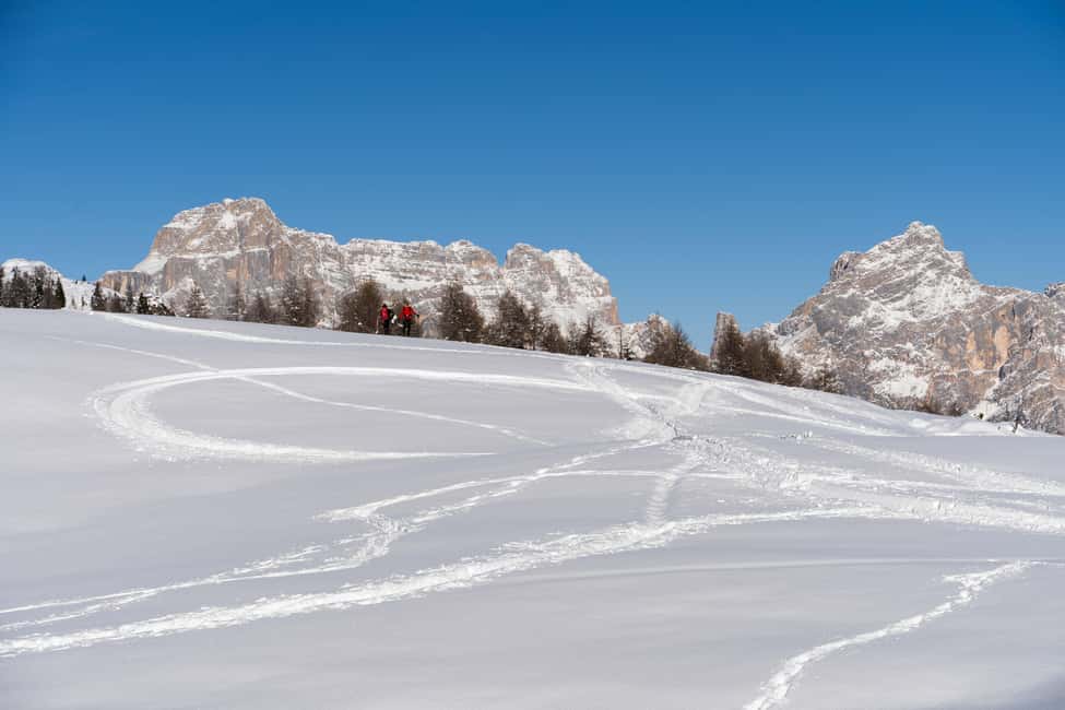 billede nr.2 af aktiviteten En dags vandring med snesko for at opdage Dolomitterne i Mareson, uploadet af udbyder