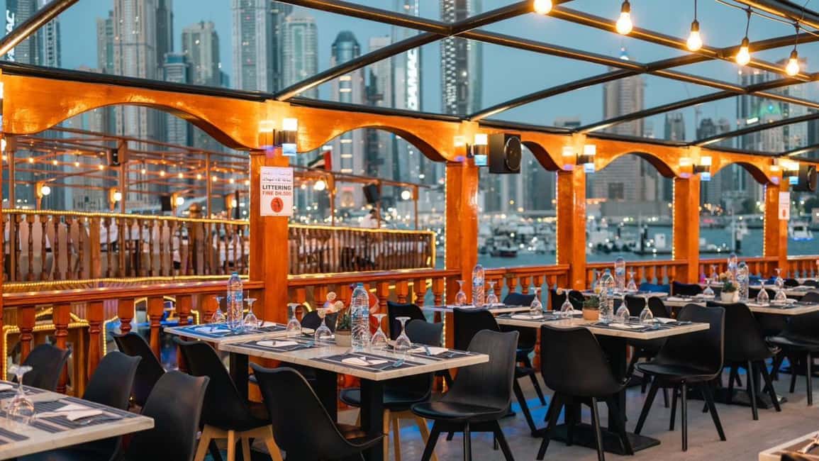 image n.10 of Dubai: Scenic Dhow Cruise with Buffet Dinner and Live Shows activity in Dubai, uploaded by supplier