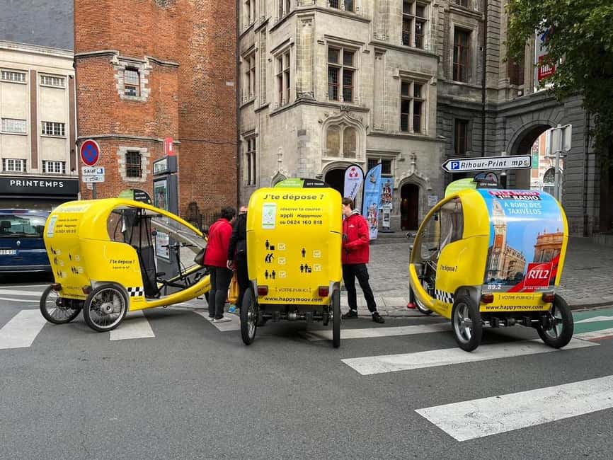 image n.4 of Private guided tour by electric bike taxi activity in Lille, uploaded by supplier