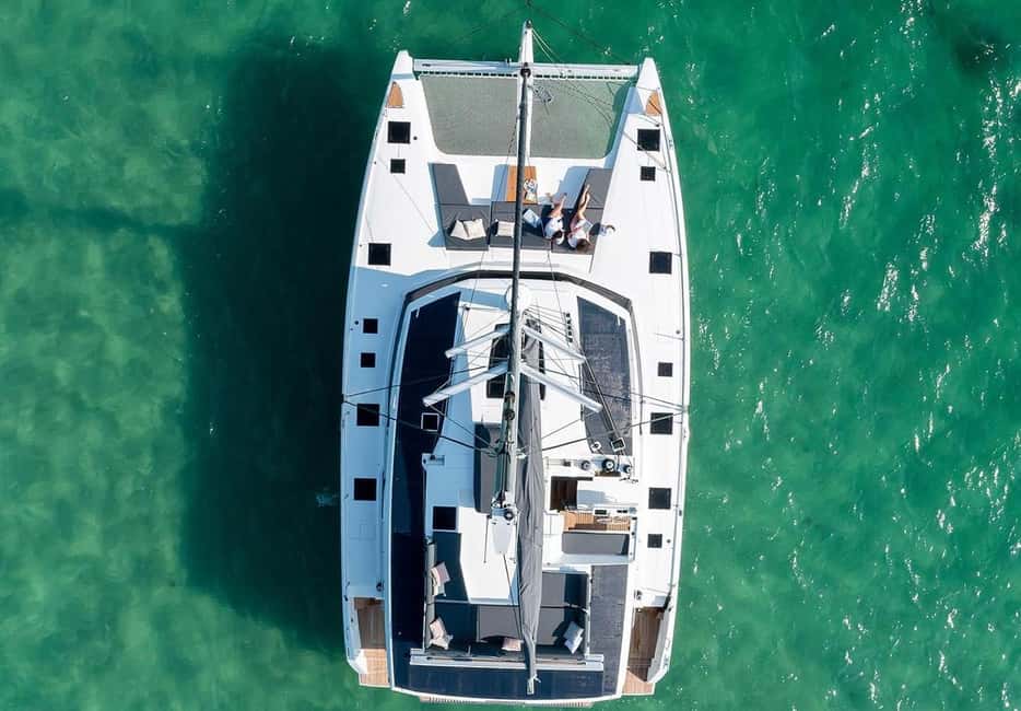 image n.13 of Mykonos: Catamaran Cruise with 3-Course Meal and Transfers activity in Cyclades, uploaded by supplier