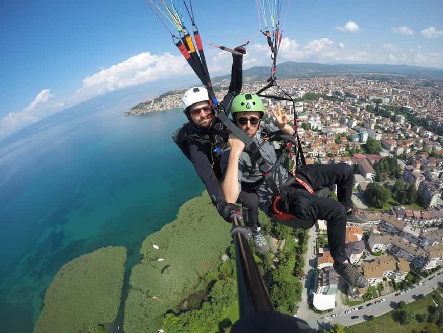 billede nr.7 af aktiviteten Paragliding ved Ohrid-søen i Den sydvestlige region, uploadet af udbyder