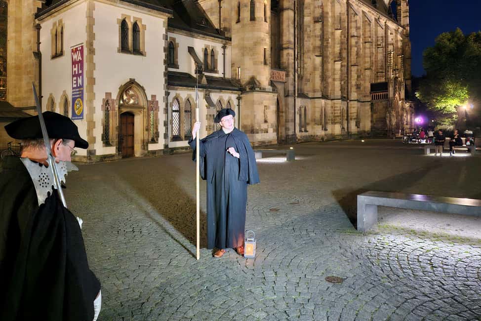 Bild Nr. 8 von Leipzig: 1,5-stündige öffentliche Tour mit Nachtwächter Bremme Aktivität in Leipzig, hochgeladen vom Anbieter