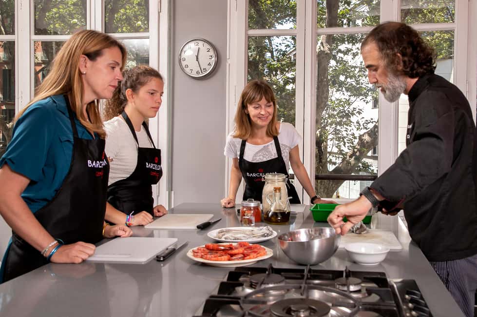 image n.18 of Half-Day Spanish Cooking Class & Boqueria Market Tour activity in Barcelona, uploaded by supplier