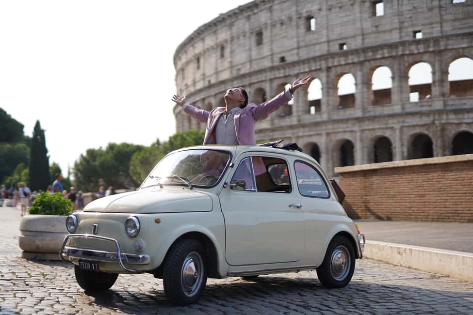 image n.9 of Rome: Vintage Fiat 500 Car Tour with Photographer activity in Rome, uploaded by supplier