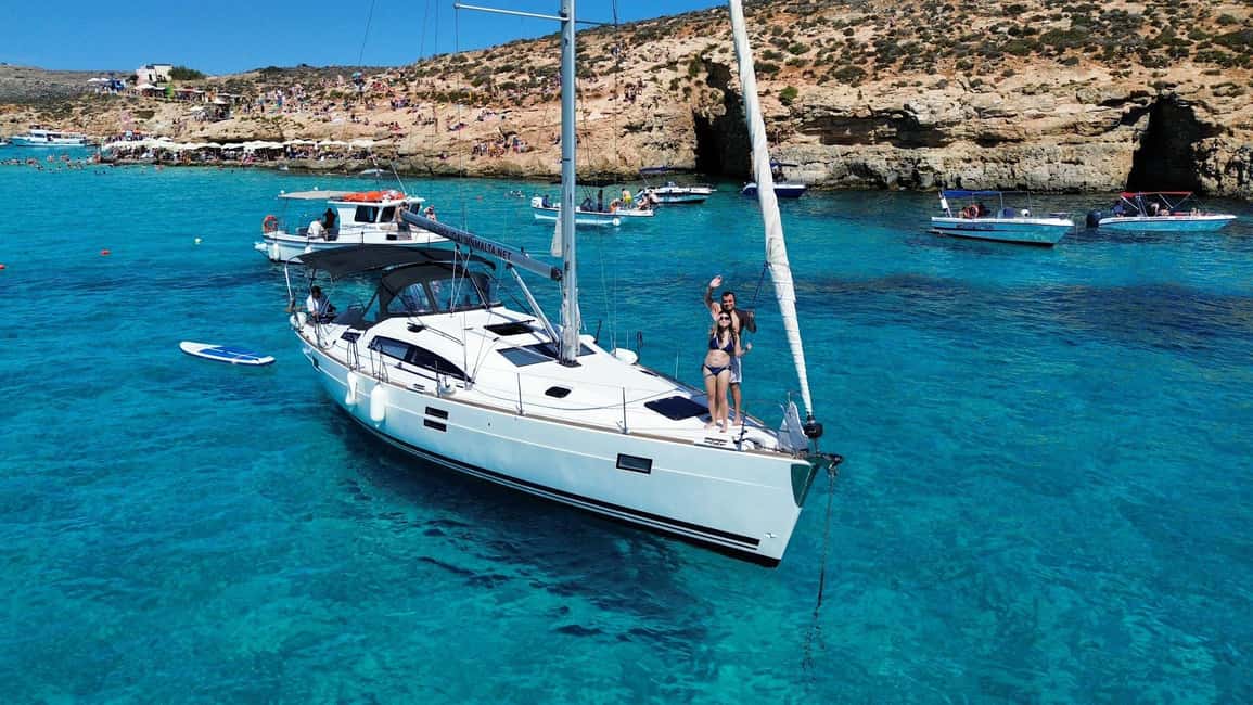 bild nr.16 av Från Valletta: Heldags privat charter på en segelbåt aktivitet i Malta, uppladdad av arrangören