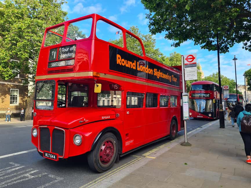 image n.4 of London: Guided Sightseeing Tour on a Vintage Open-Top Bus activity in London, uploaded by supplier