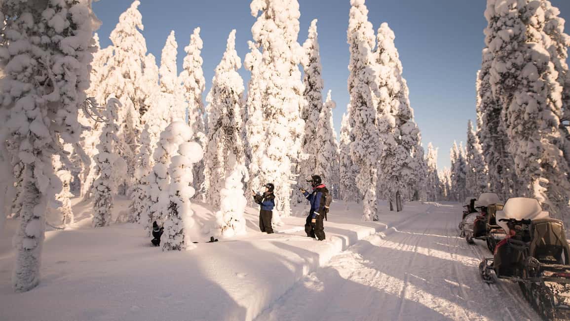 billede nr.1 af aktiviteten Levi: 4 timers snescootersafari til fjeldene i Levi i Sirkka, uploadet af udbyder