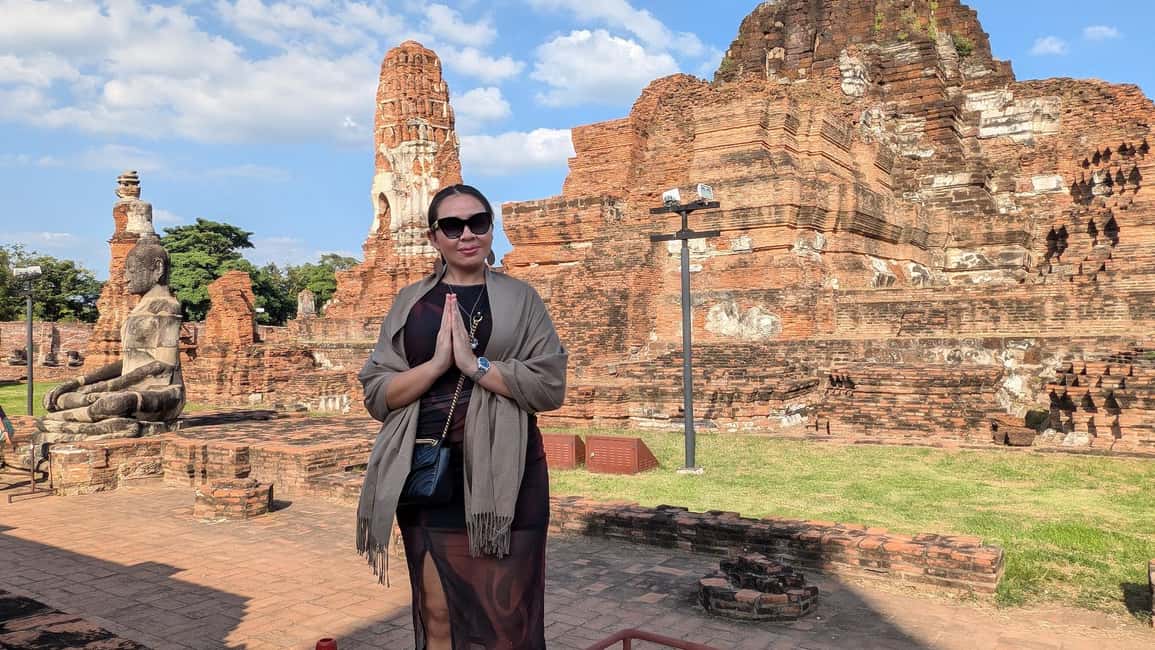 imagen n.º 42 de Pattaya: Excursión de un día a Ayutthaya en coche privado con tour en barco actividad en Ayutthaya, subida por el proveedor
