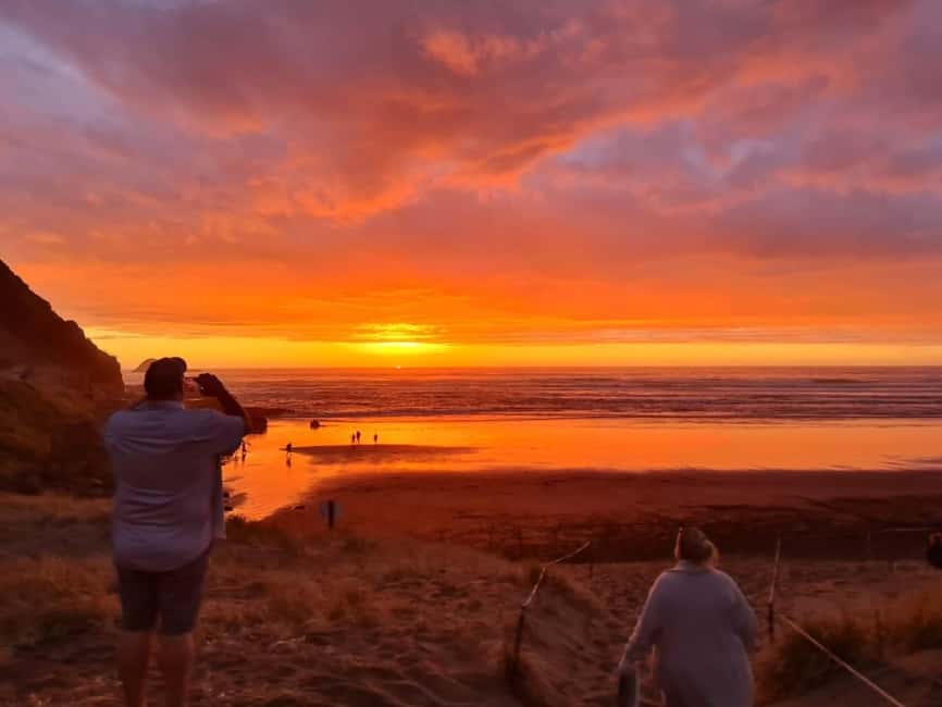 billede nr.23 af aktiviteten Det vestlige Auckland: Solnedgang med termisk pool og vinsmagning i Muriwai, uploadet af udbyder