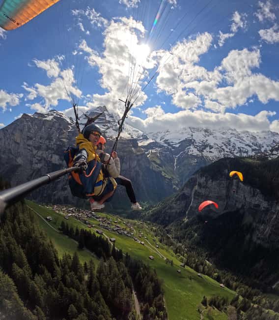 imagen n.º 9 de Mürren: Parapente sobre los acantilados y cascadas de Lauterbrunnen actividad en Tesino, subida por el proveedor