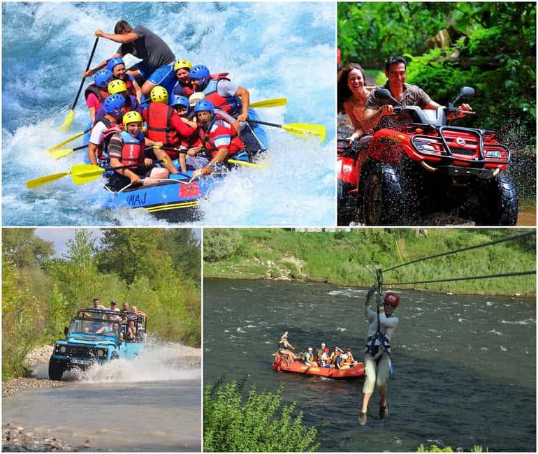 image n.1 of Antalya: Super Combo Quad, Buggy, Rafting & Zipline w/Lunch activity in Antalya Province, uploaded by supplier