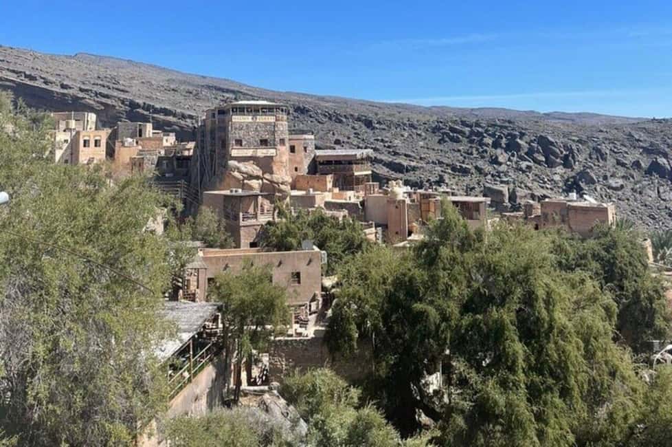 Obraz nr 7 z atrakcji Całodniowa wycieczka prywatna Nizwa Souq, Misfah Al Arbyeen w Al Hambra, Oman, przesłany przez organizatora
