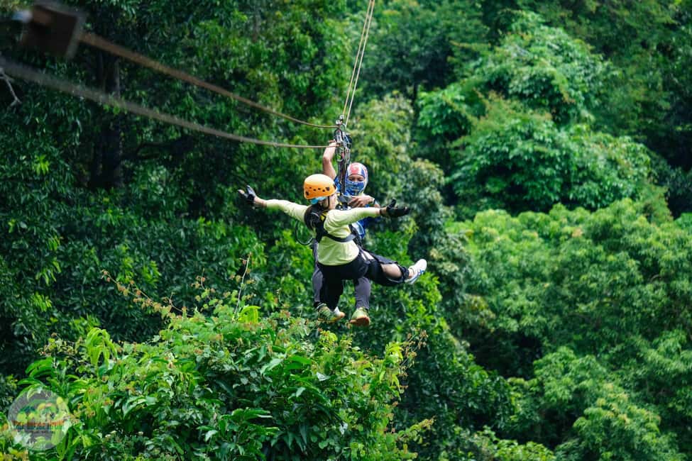 billede nr.3 af aktiviteten Fra Koh Samui: Tree Bridge Zipline og caféoplevelse i Thailandbugten, uploadet af udbyder