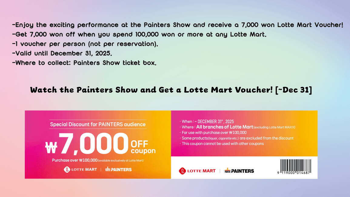 image n.2 of Seoul: The Painters Live Art K-pop Dance Show activity in Seoul, uploaded by supplier