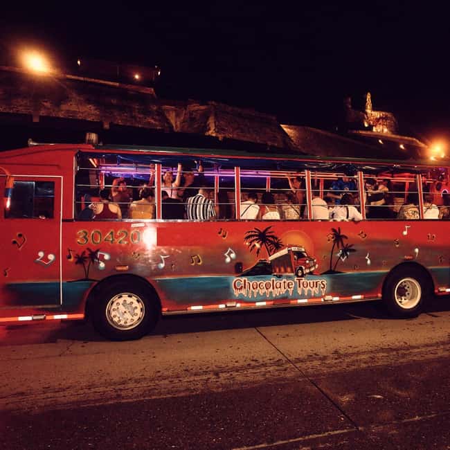 image n.2 of Cartagena: Funny PartyBus with dance floor and good music! activity in Cartagena, uploaded by supplier